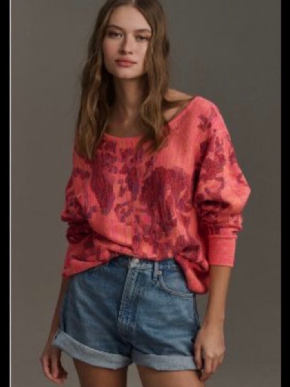 ANTHROPOLOGIE Daily Practice Hazy Daze Sweater